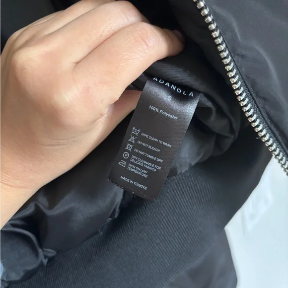 Adanola Crop Bomber Jacket - Picture 4 of 5